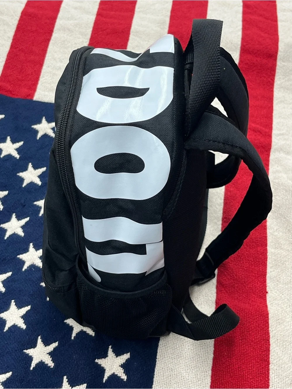 Nike Brasilia Just Do It Black Mini Backpack